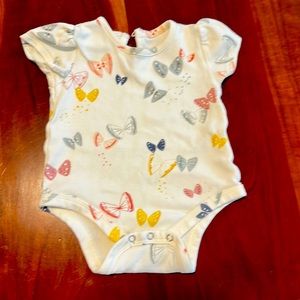 Pehr puff sleeve onesie